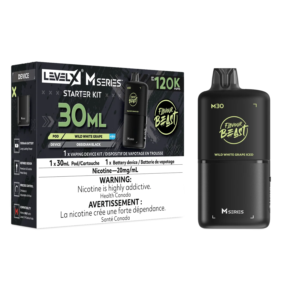 Flavour Beast - Level X - M Series - Starter Kit